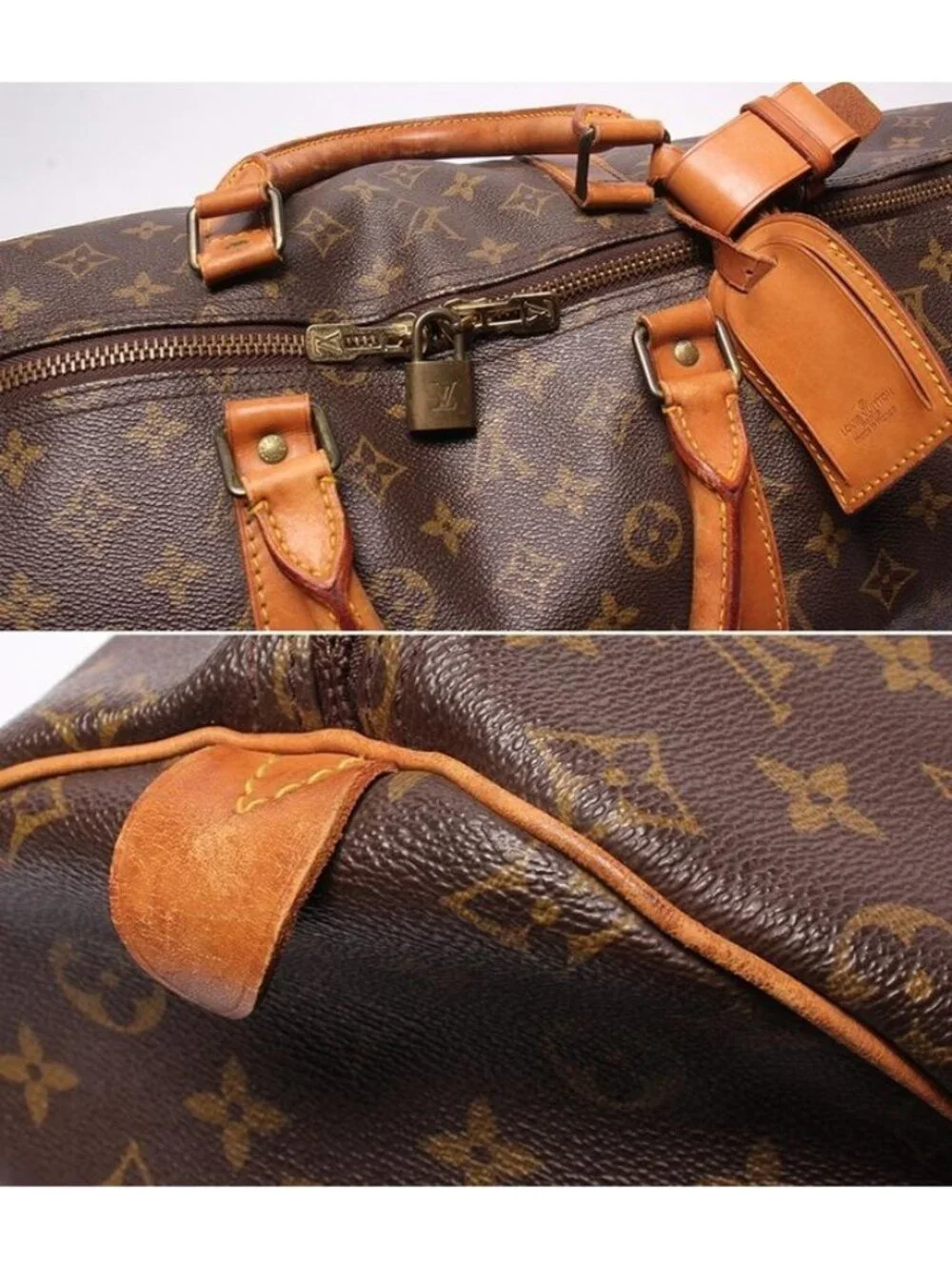 Louis Vuitton Boston Bag Keepall 55 Monogram - Picture 7 of 10
